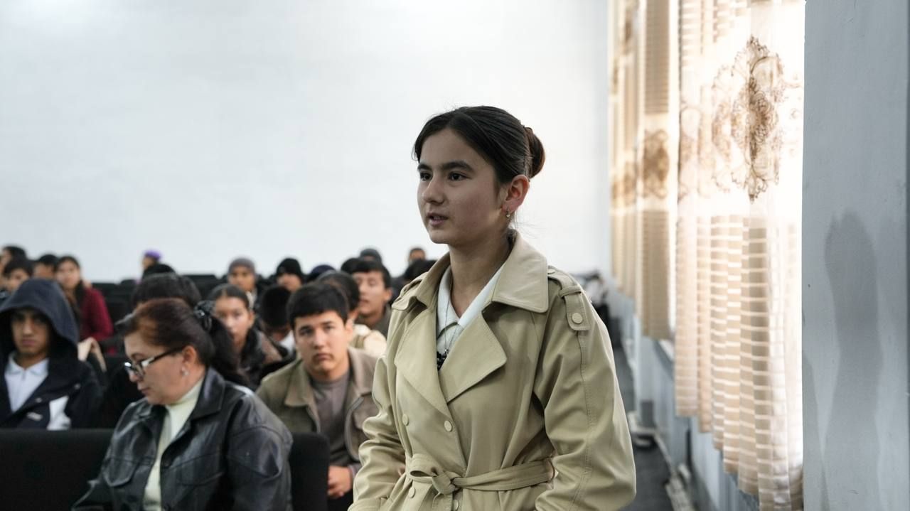 A startup by a 14-year-old student from Qashqadarya…